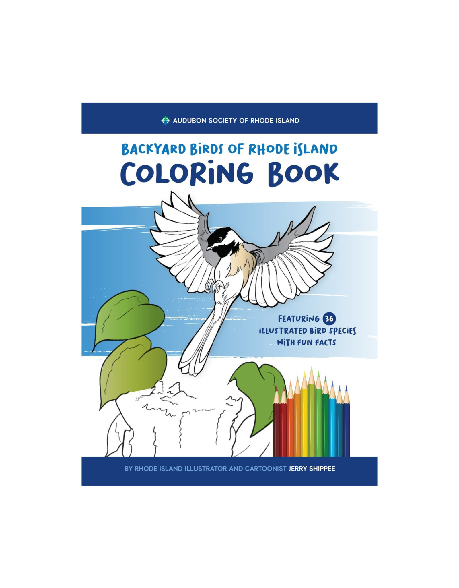 Backyard Birds of Rhode Island Coloring Book
