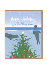 Happy Holidays from The Bay Area Greeting Card - Seconds Sale