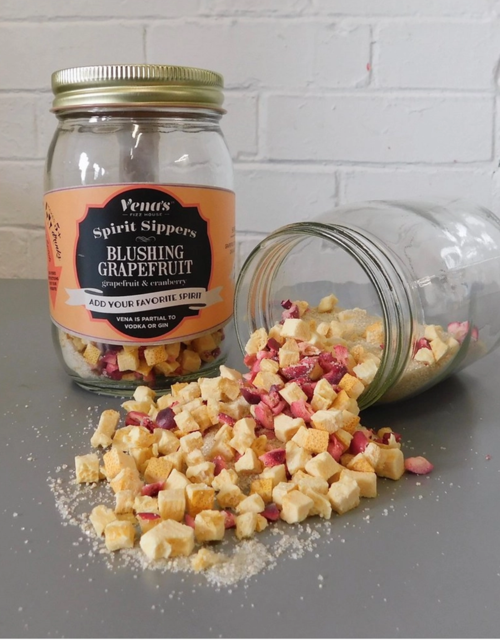Blushing Grapefruit Infusion Jar
