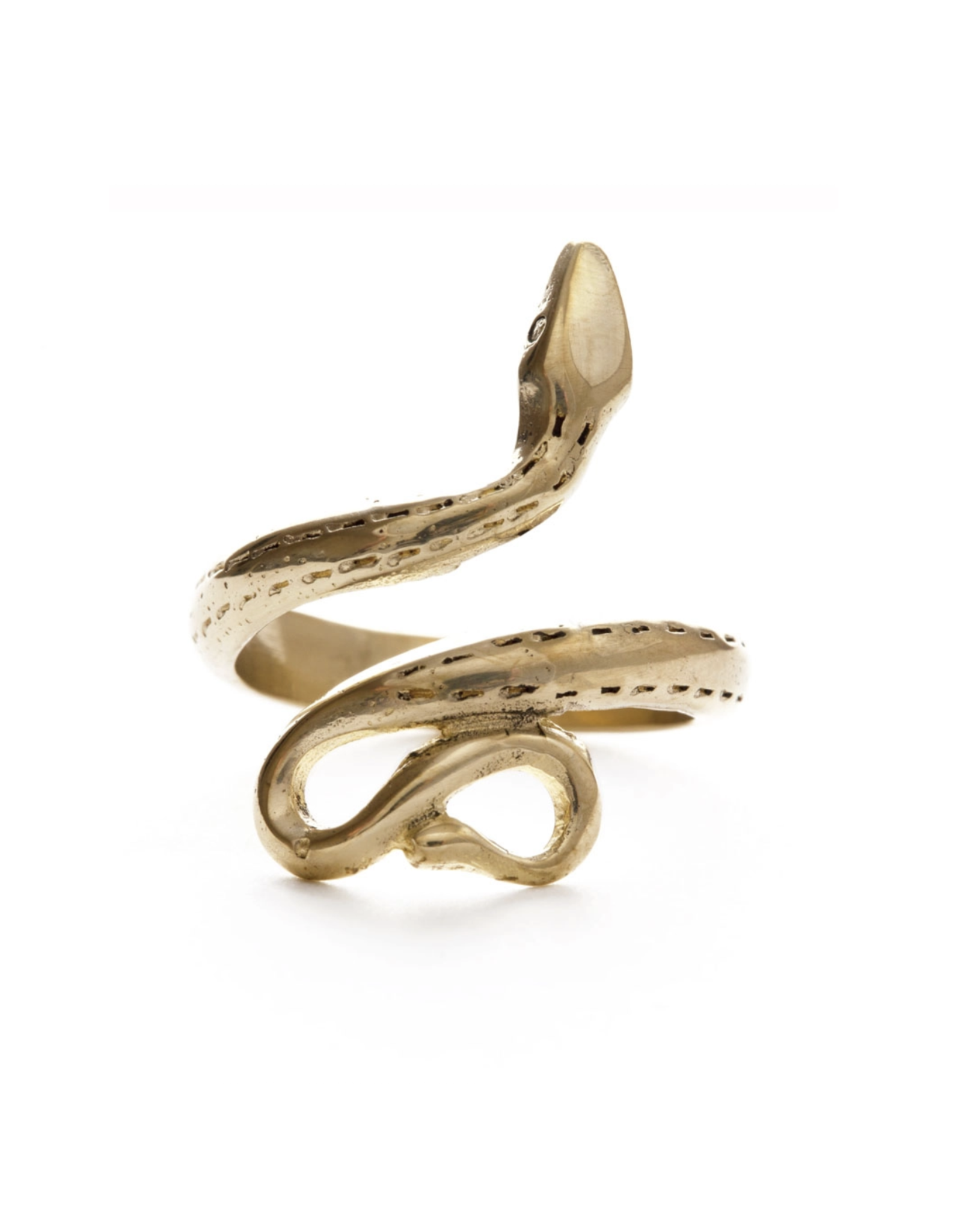 Golden Serpent Ring