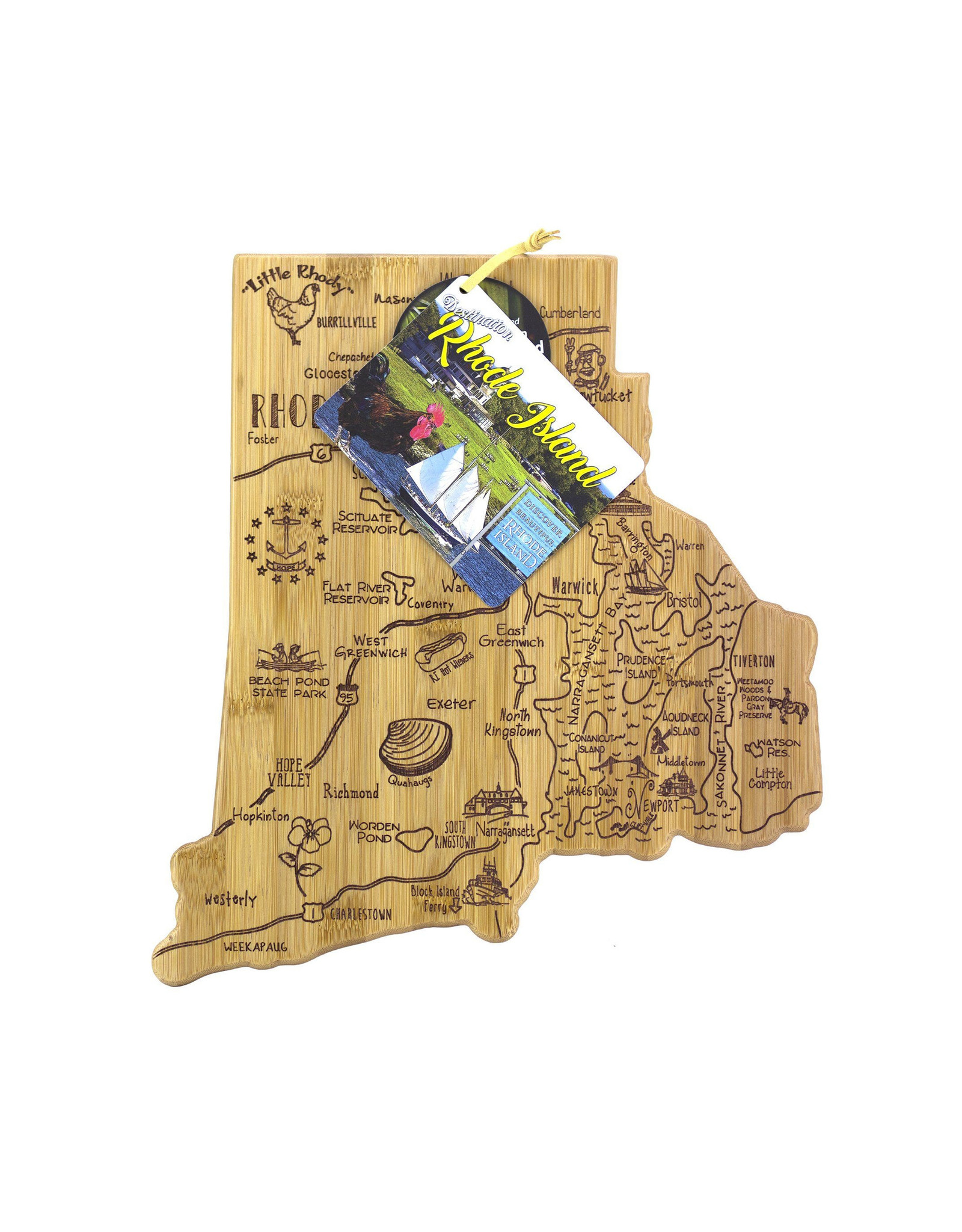 Destination Rhode Island Cutting Board