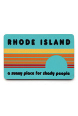 Shady Rhode Island Blue Magnet