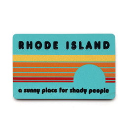 Shady Rhode Island Blue Magnet