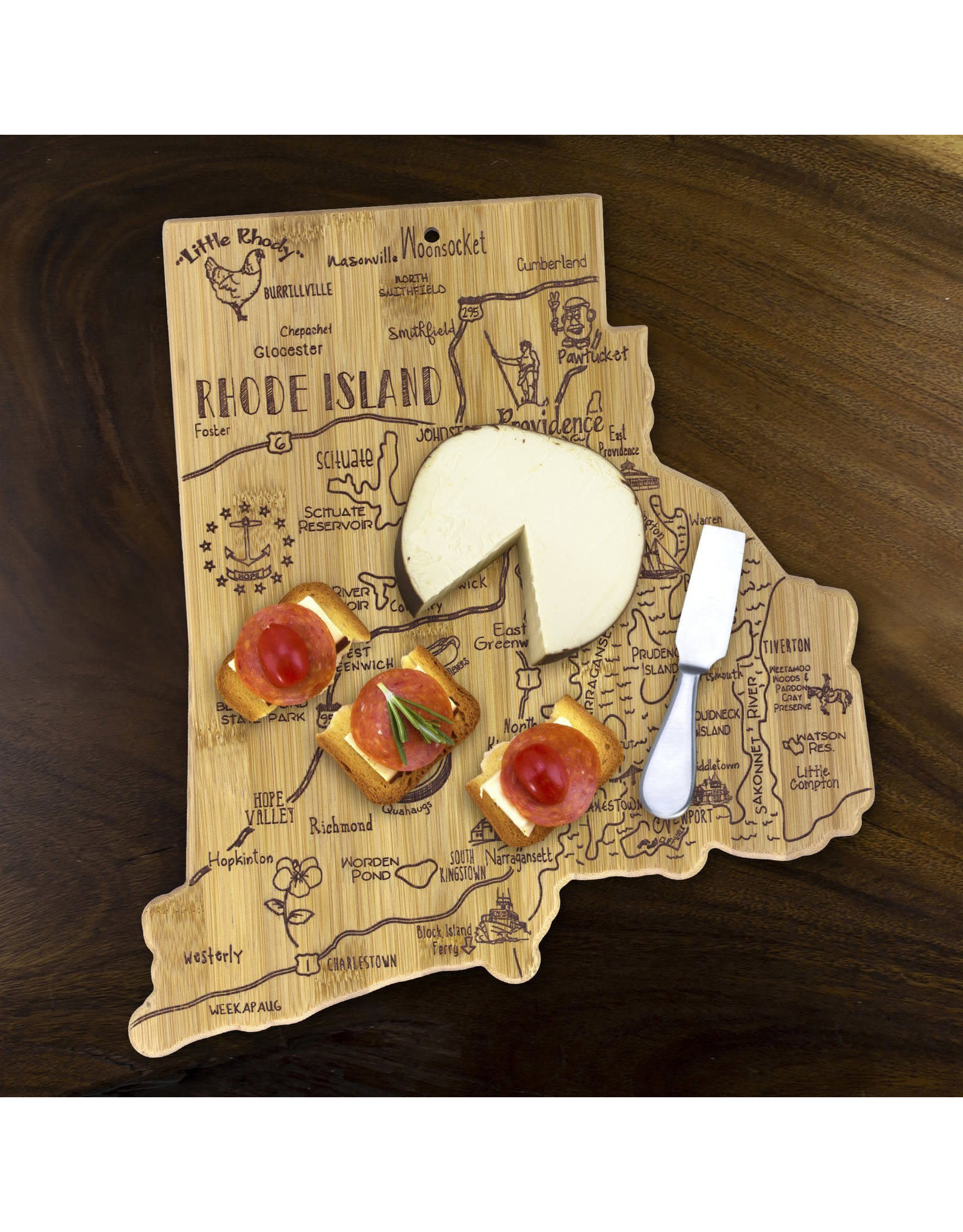 Destination Rhode Island Cutting Board