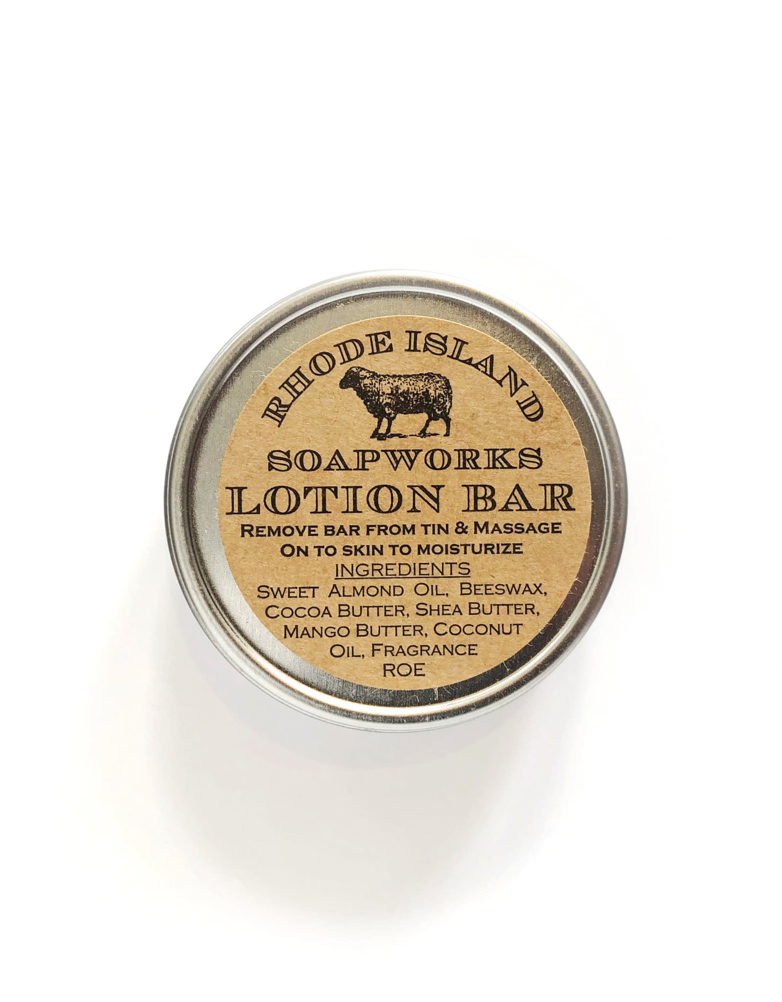 RI Soapworks Lotion Tin - Lavender