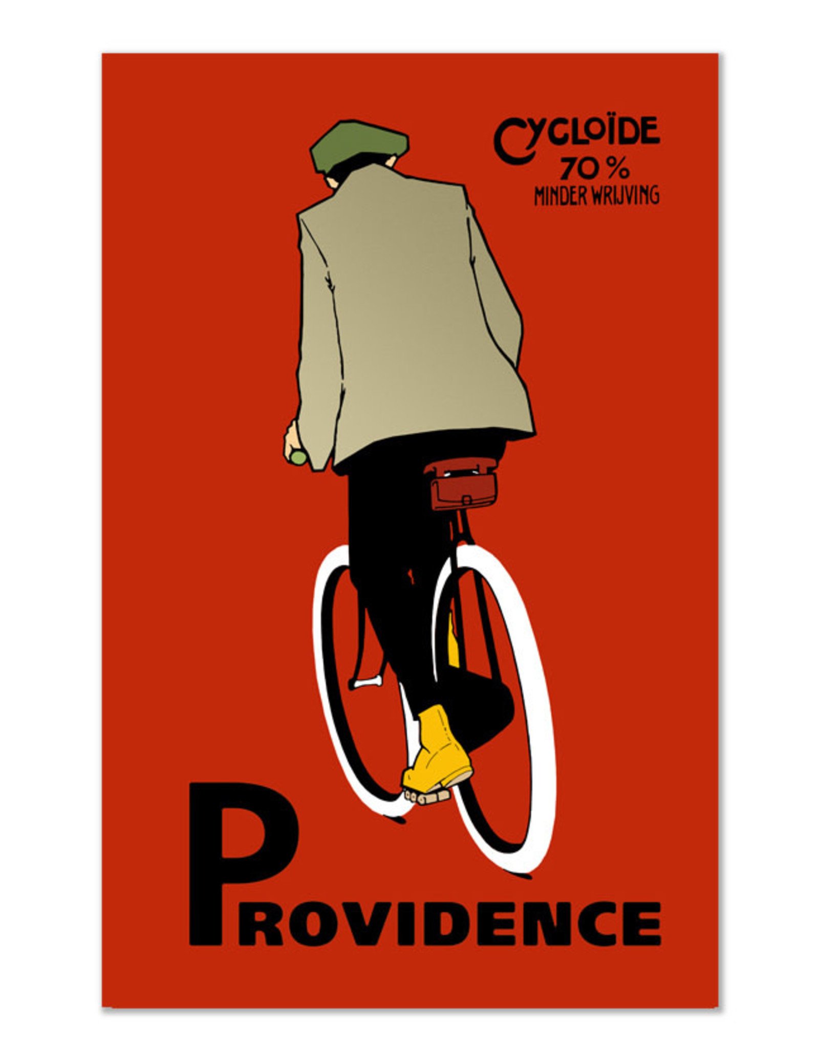 Providence Cyclist Print