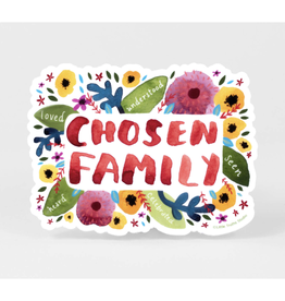 Chosen Family Floral Sticker