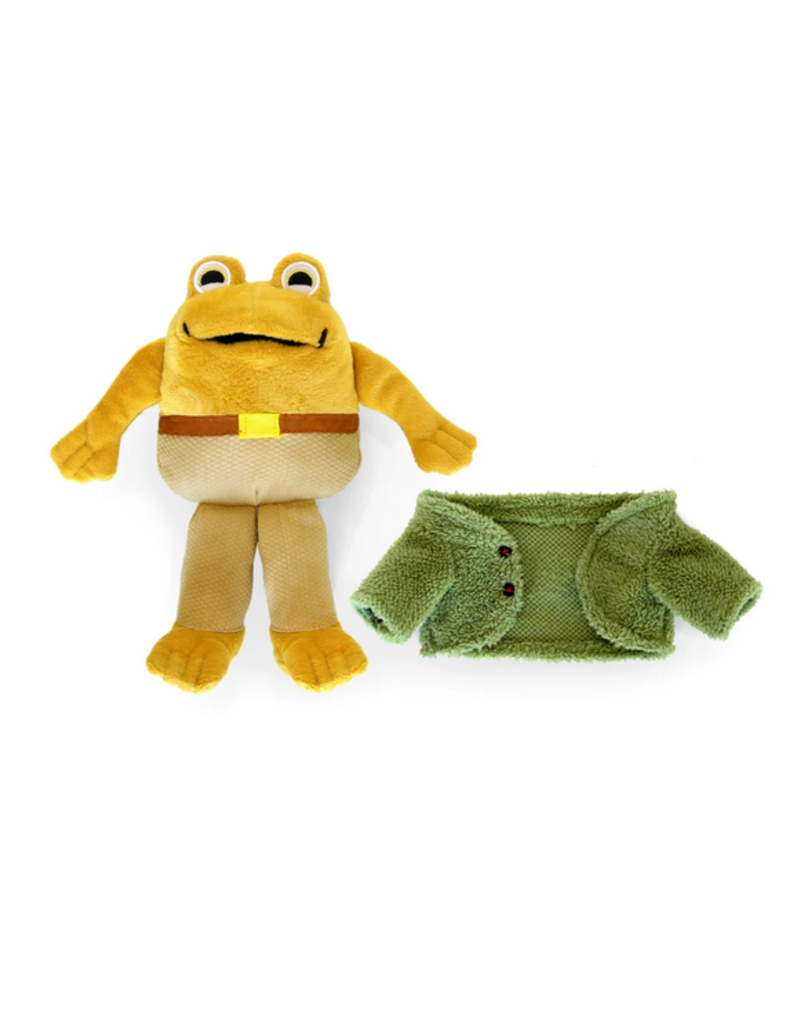 plush frog and toad