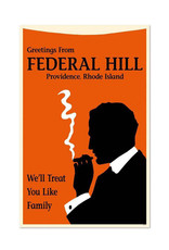 Federal Hill Greeting Card
