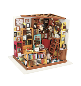 DIY Miniature House Kit : Sam's Study