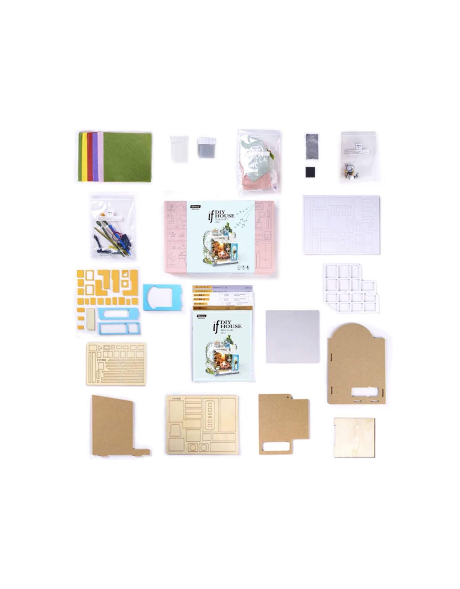 DIY Miniature House Kit : Dora's Loft