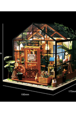 DIY Miniature House Kit : Cathy's Flower House