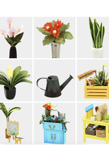 DIY Miniature House Kit : Cathy's Flower House