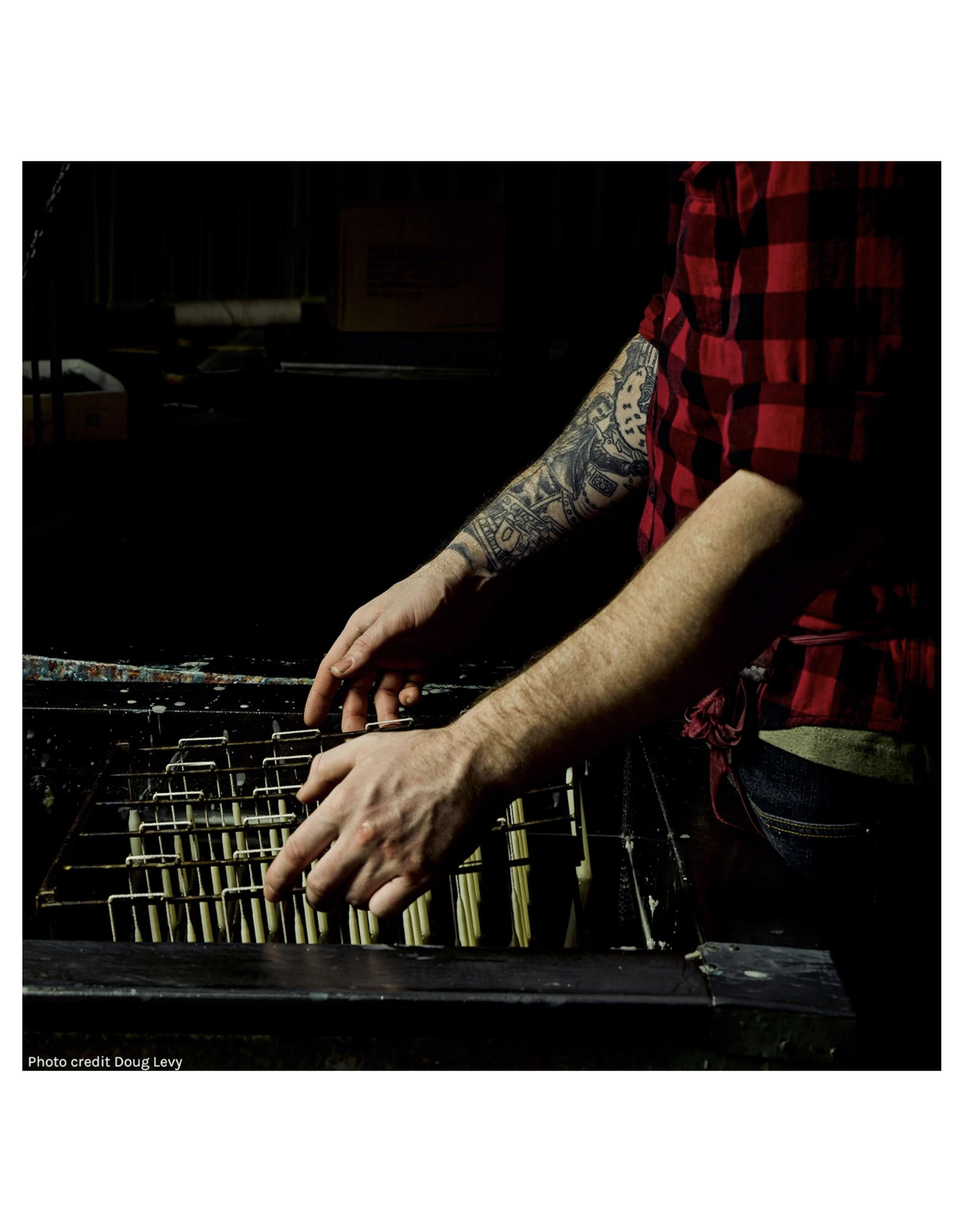 Yellow Gold Taper Candle