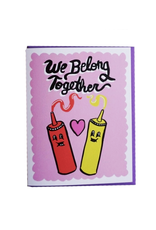 We Belong Together Ketchup + Mustard Greeting Card