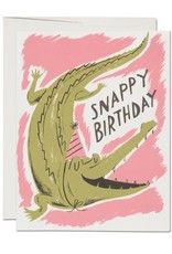 Snappy Birthday Crocodile Greeting Card