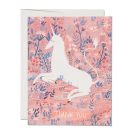 Unicorn Thank You Greeting Card