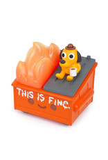 This Is Fine Dumpster Fire Figure This Is Fine Dumpster Fire Figure
