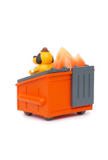 This Is Fine Dumpster Fire Figure This Is Fine Dumpster Fire Figure