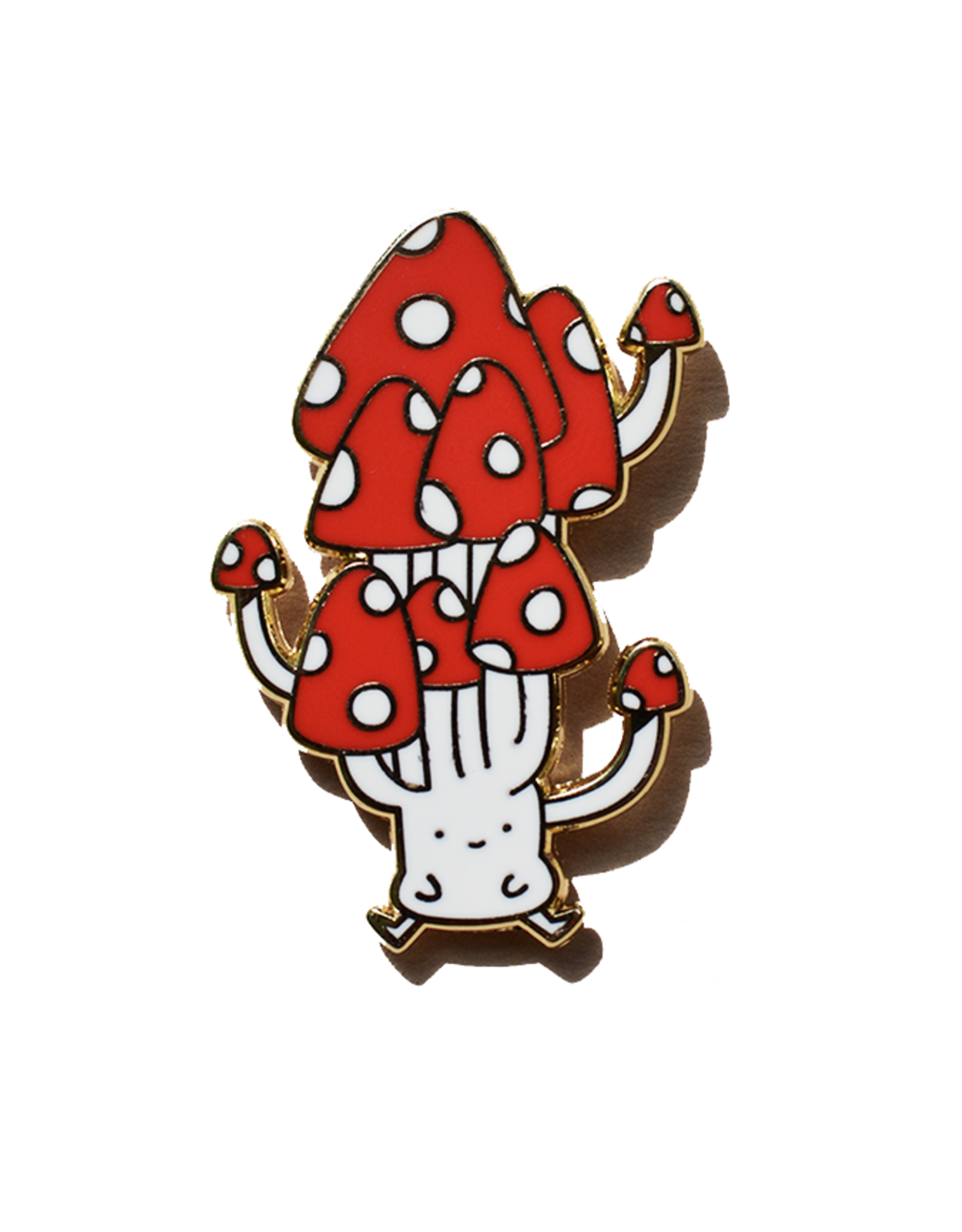 Cute Mushroom Enamel Pin