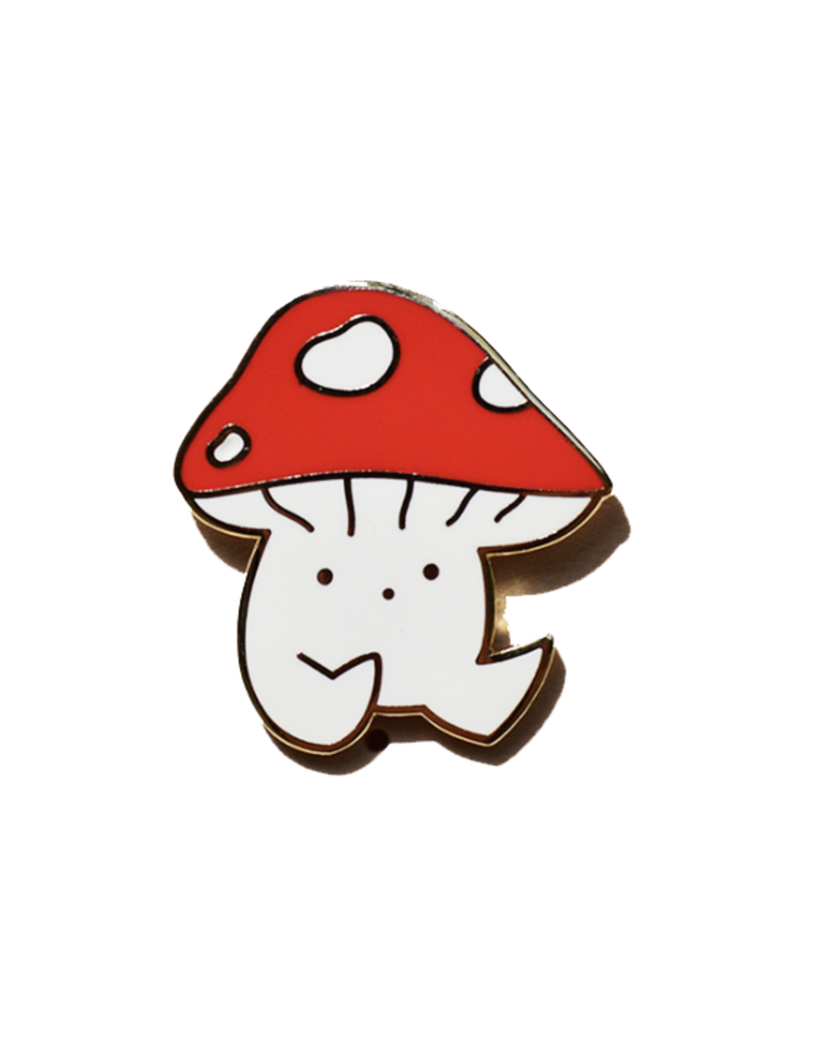 Little Cap Mushroom Enamel Pin