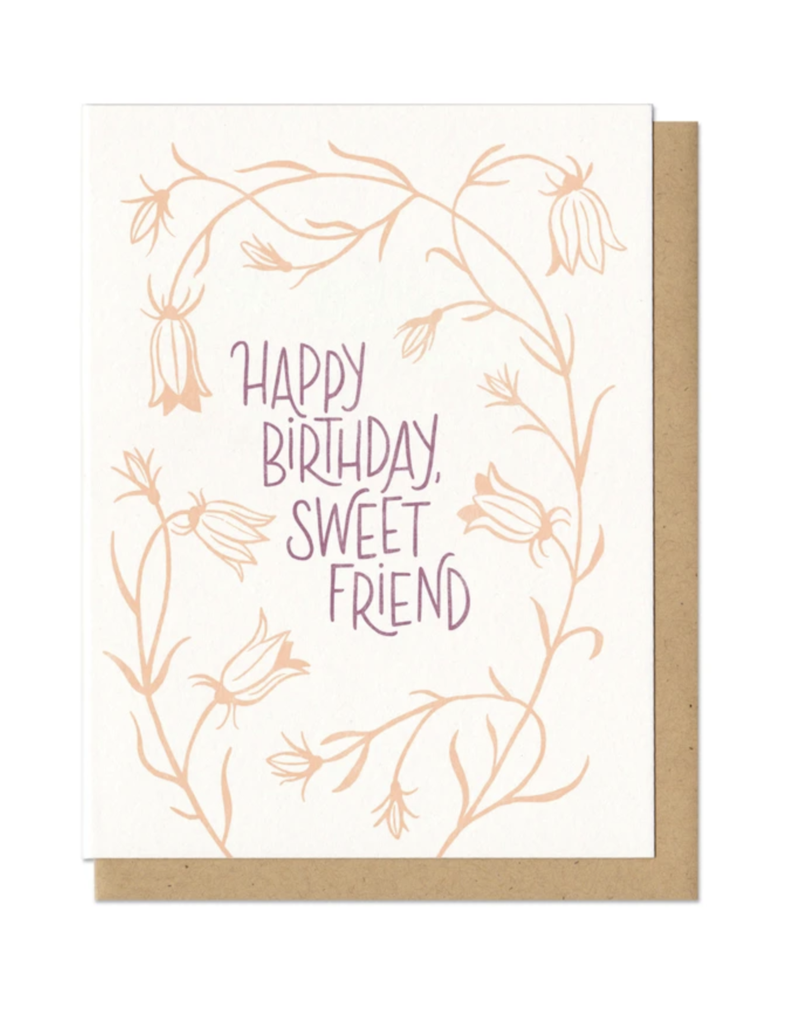 Happy Birthday, Sweet Friend Greeting Card