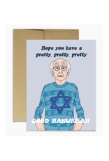 Pretty Good Hanukkah (Larry David) Greeting Card