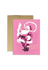 Sassy Santa Merry Christmas Bitches Greeting Card Sassy Santa Merry Christmas Bitches Greeting Card