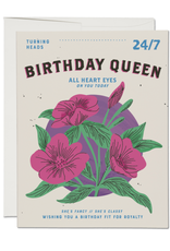 Birthday Queen Greeting Card