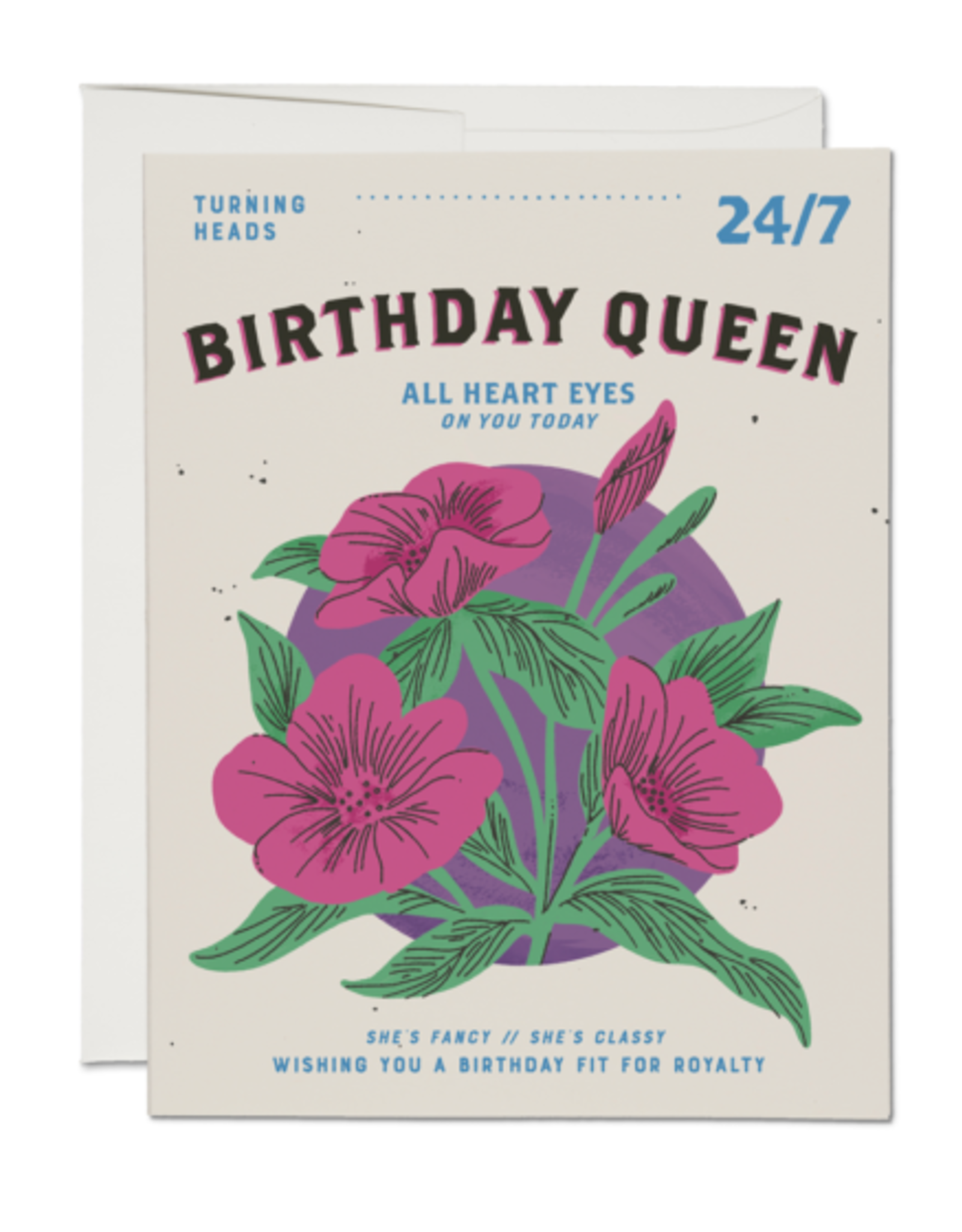 Birthday Queen Greeting Card