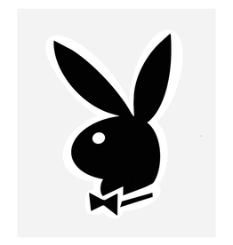Playboy Bunny Sticker - Seconds Sale