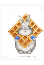 I Like You a Waffle Lot Greeting Card