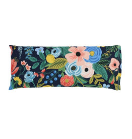 Lavender Eye Pillow :  Navy Peach Floral