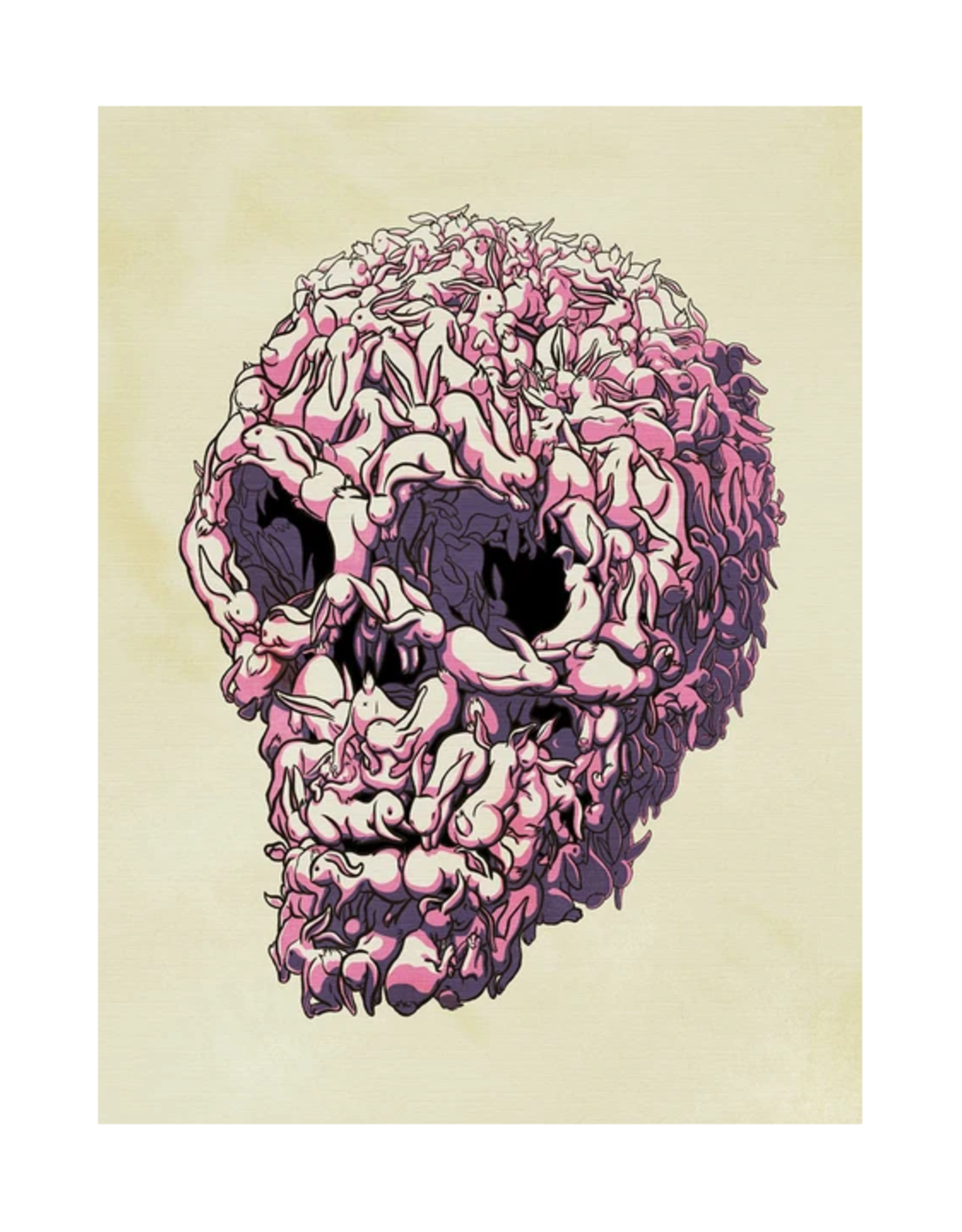 Skull Bunnies Print