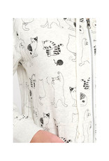 Cat Print Hoodie