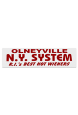 Olneyville NY System Bumper Sticker (Rectangle)