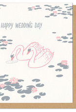 Wedding Swans Greeting Card
