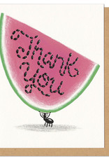 Thank You Watermelon Greeting Card