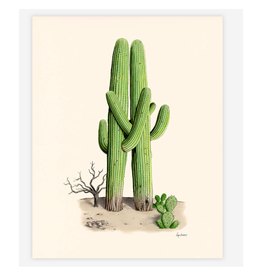 Old Friends (Cactus) Print