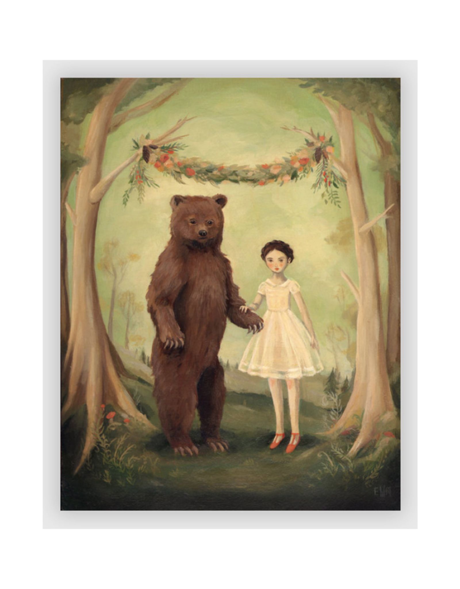 She Married a Bear Print