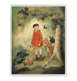Out of the Woods Red Riding Hood Print