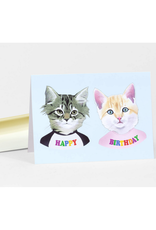 Happy Birthday Kittens Greeting Card