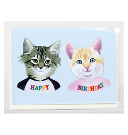 Happy Birthday Kittens Greeting Card