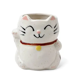 Lucky White Cat Mug