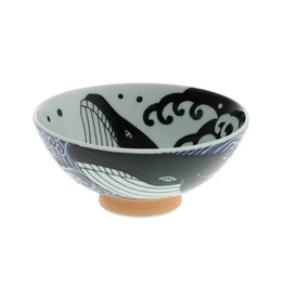 Whale Waves Rice Bowl XL