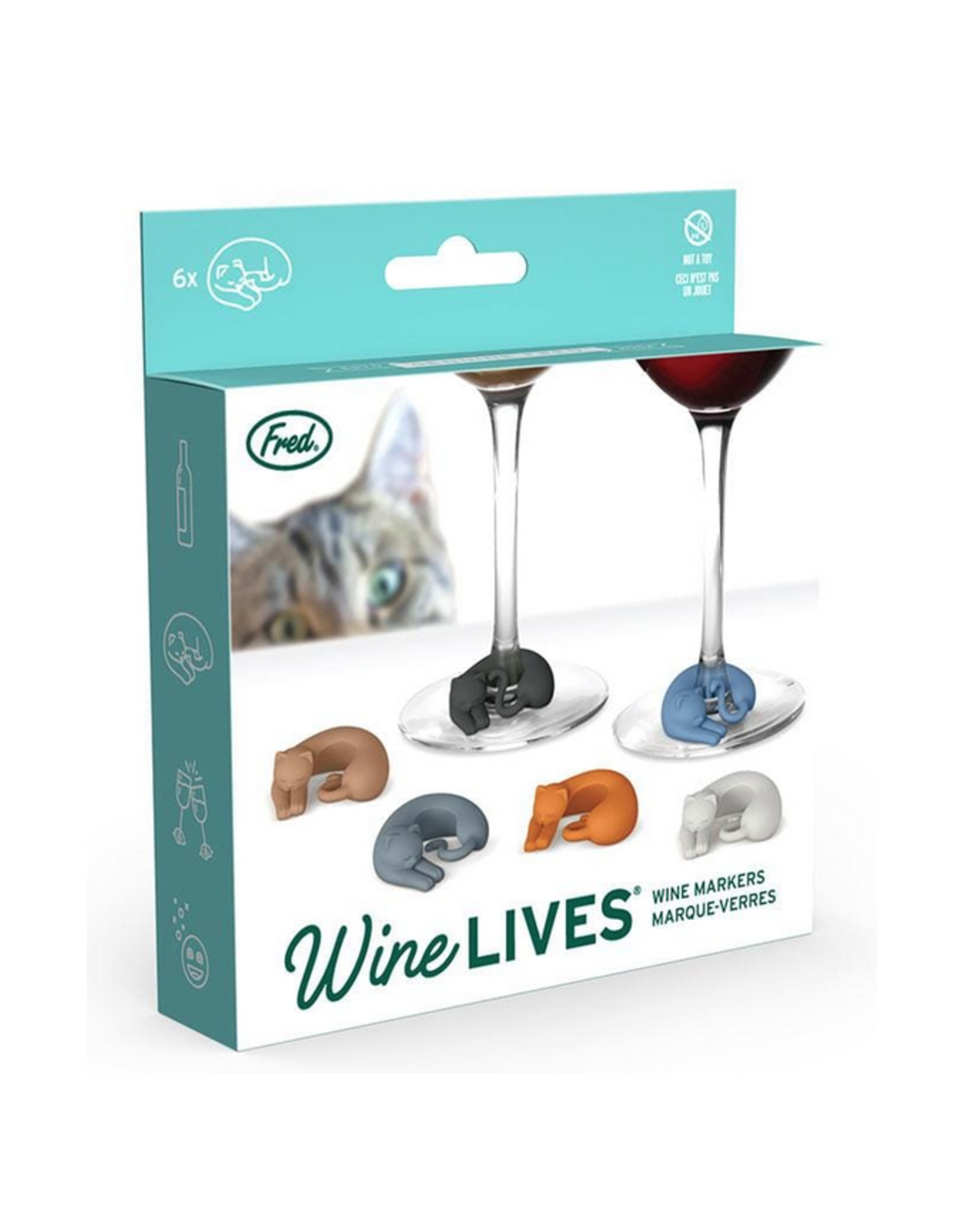 Cat Wine Markers