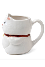 Lucky White Cat Mug