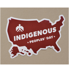 Indigenous Peoples' Day Vinyl Sticker
