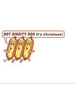 Hot Diggity Dog It's Christmas Mini Card Set of 10