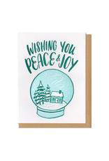 Wishing You Peace & Joy Greeting Card